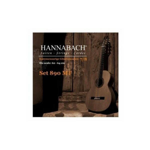 Hannabach st 890 mt 7/8 tensione per bambini