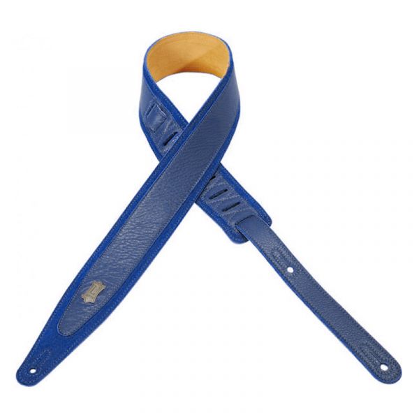 Levy's tracolla 2,5 in pelle blu