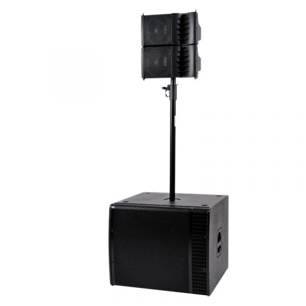 Audio Design Pro trio f2 sistema amplificato sw 18 + 4 satelliti