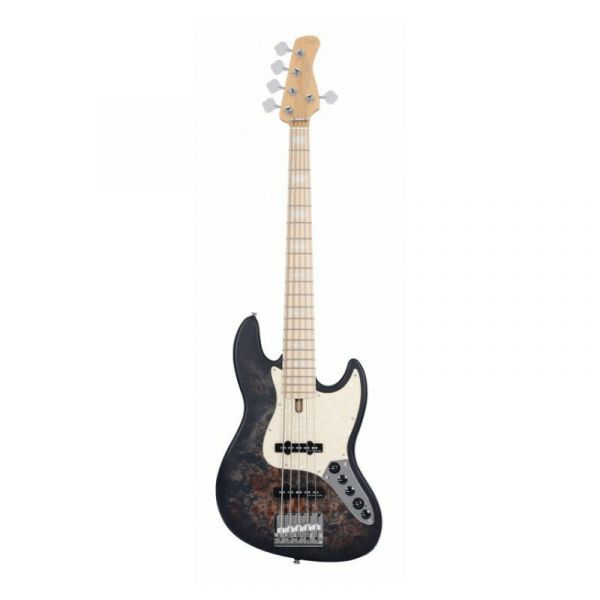 Marcus Miller Sire v7 swamp ash-5 reissue trans black satin