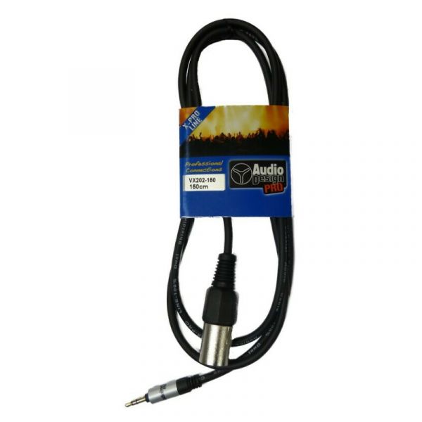 Audio Design Pro vx202-150 cavo adattatore x-pro - jack 3,5 st -