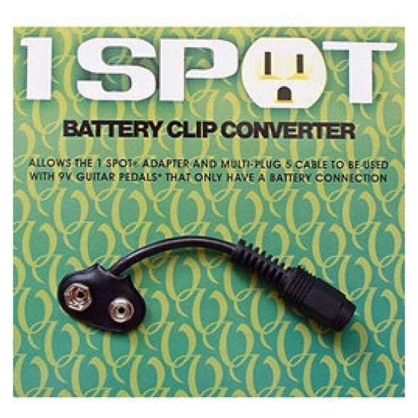 Visual Sound 1 spot cbat battery clip converter