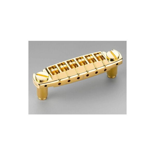 Schaller ponte signum per chitarra elettrica, 10,5mm, 12'', dorato