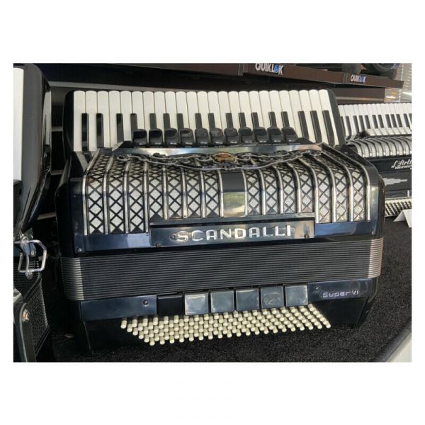Scandalli super vi fisarmonica 120b 41 tasti conto vendita