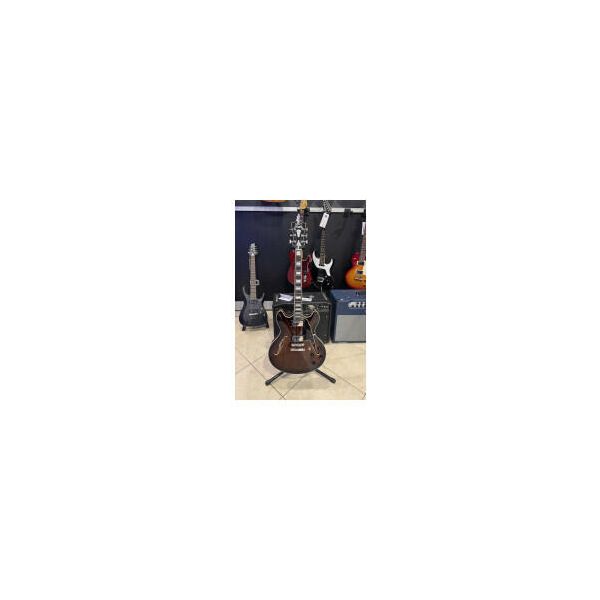 DAngelico premier dc brown burst + bag conto vendita