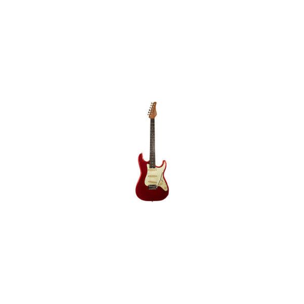 Schecter traditional route 66 amarillo red usato