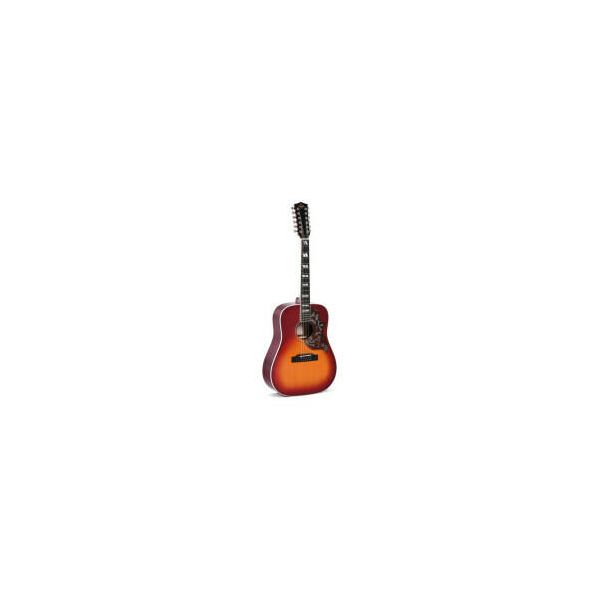 Sigma Guitars sg dreadnought 12e cherry sunburst w/bag