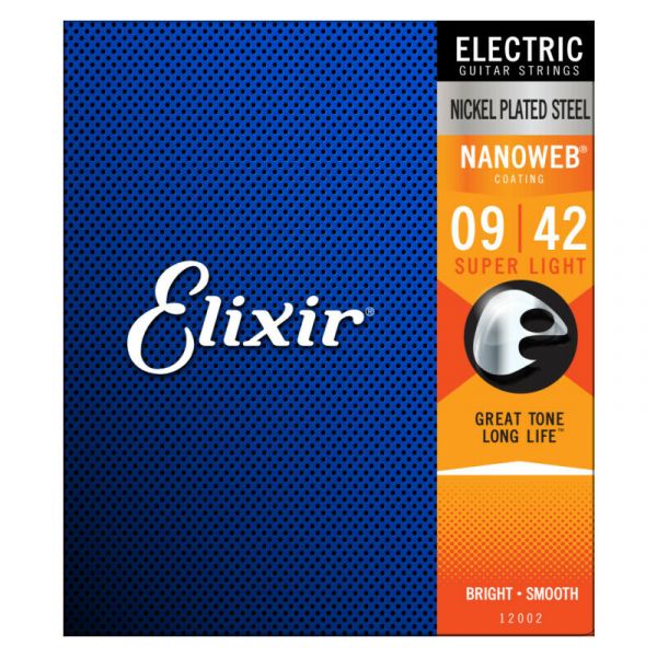 Elixir super light 009/042 el12002 nanoweb 12002