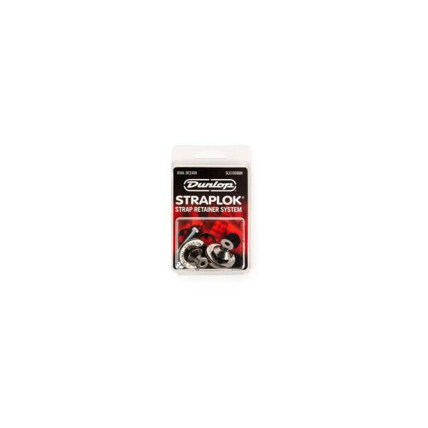 Dunlop sls1035bn straplok dual design black nickel