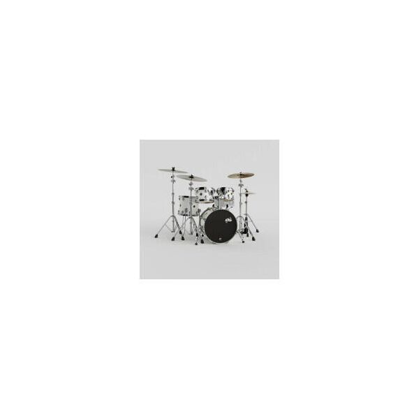 Drum Sound fury 4-piece club kit - white pearls lacquer