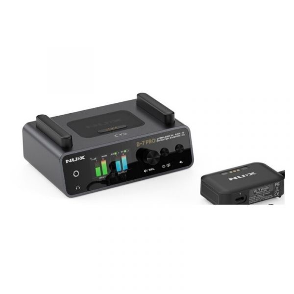 Nux b-7 pro sistema in-ear wireless 2.4ghz