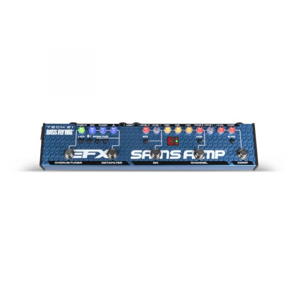Tech21 bass fly rig v2 - pedale multi effetto per basso