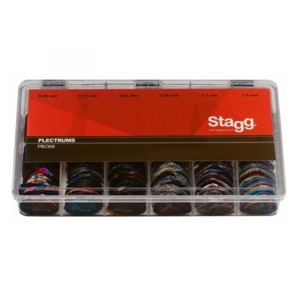 Stagg box plettri celluloide 600pcs