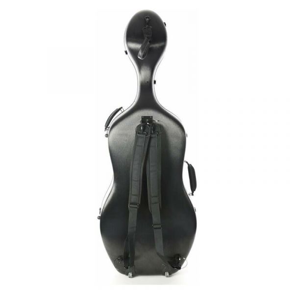 Leonardo cc-644-bk astuccio per violoncello 4/4 (senza ruote)