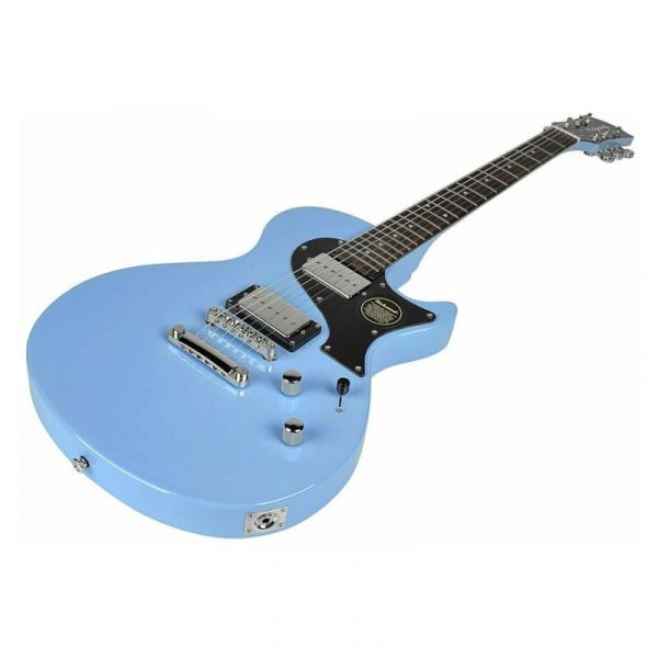 Richwood chitarra elettrica retro special, irvine blue