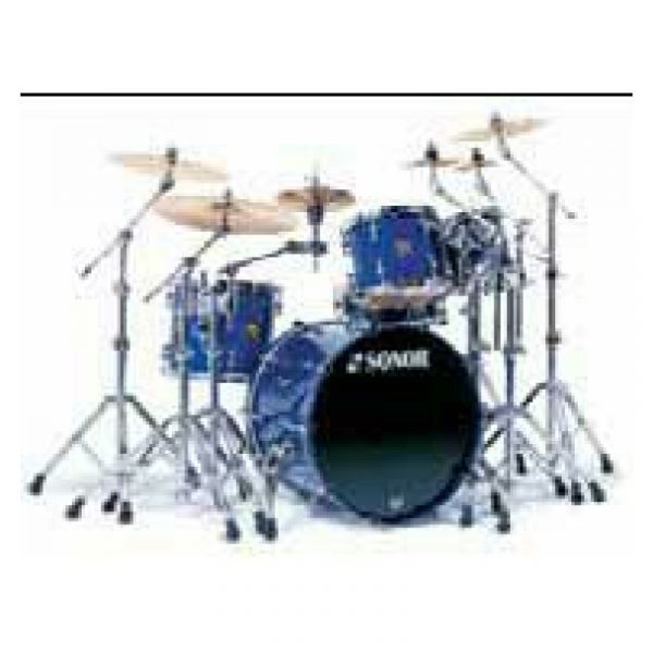 Sonor delite 5pz con aste piatti e borse conto vend