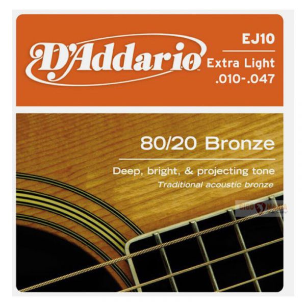 Daddario ej10 extra-light 10-47