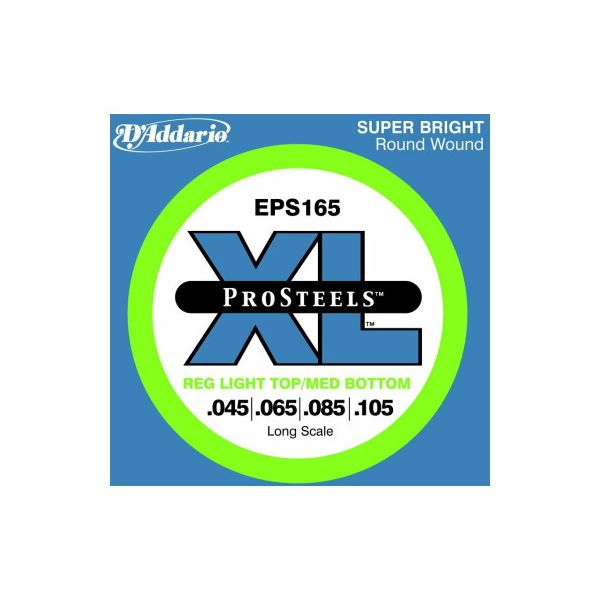 Daddario eps165 prosteels long scale 45-105