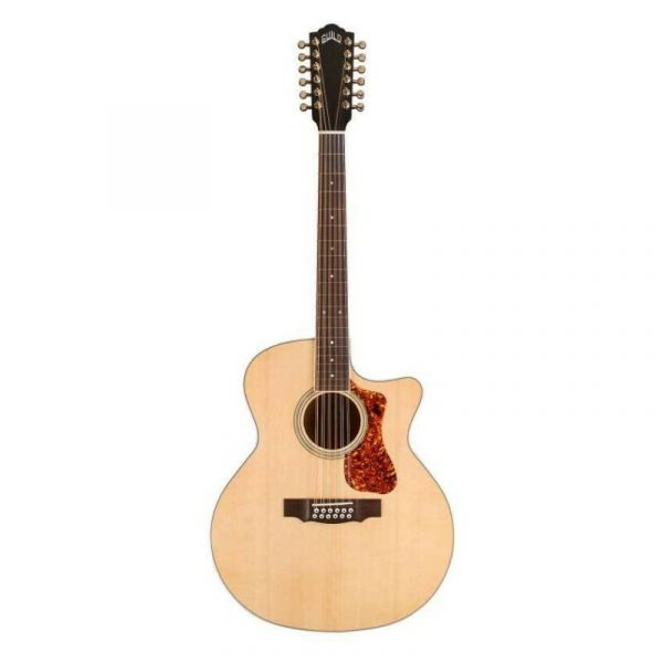 Guild f-2512ce deluxe maple 12-string blonde