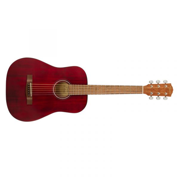 Fender fa-15 3/4 steel folk red with gig bag