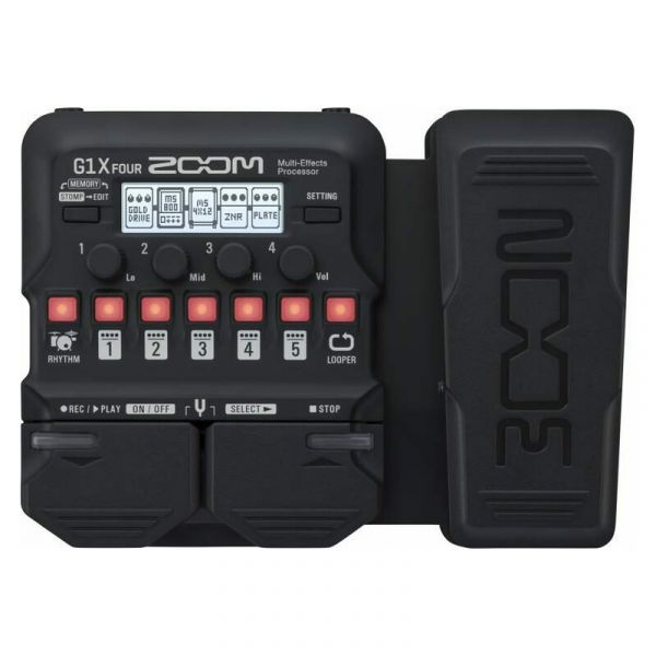 Zoom g1x four multi effect-pedal