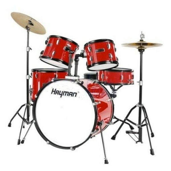 Hayman hm-100-mr batteria 5 pezzi completa di hardware