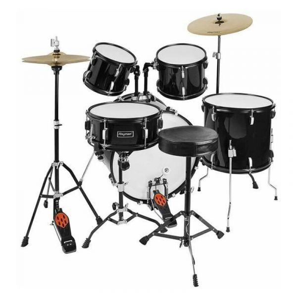 Hayman hm-100-mu batteria 5 pezzi completa di hardware