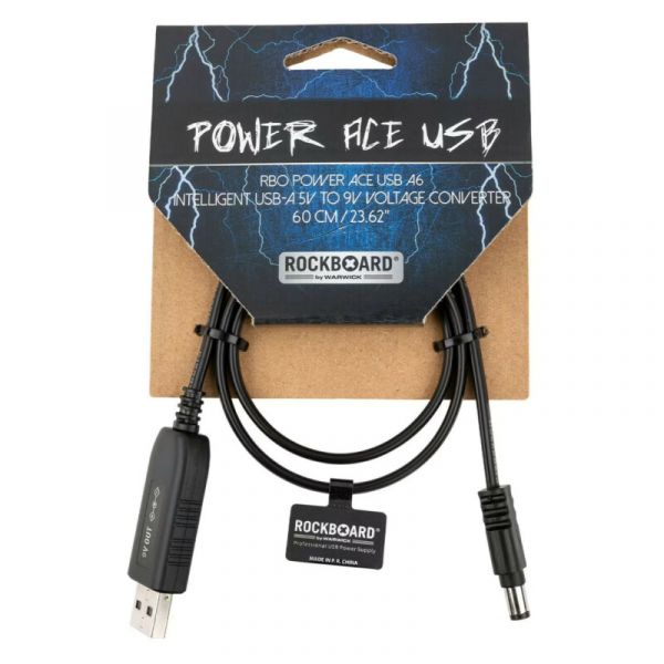 RockBoard intelligent usb-a 5v/9v voltage converter 60cm