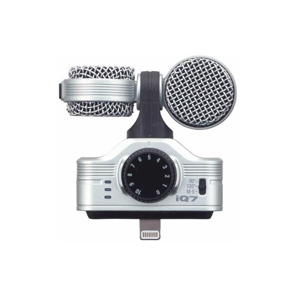 Zoom iq7 - microfono stereo mid/side per iphone5/ipod touch/ipad mini