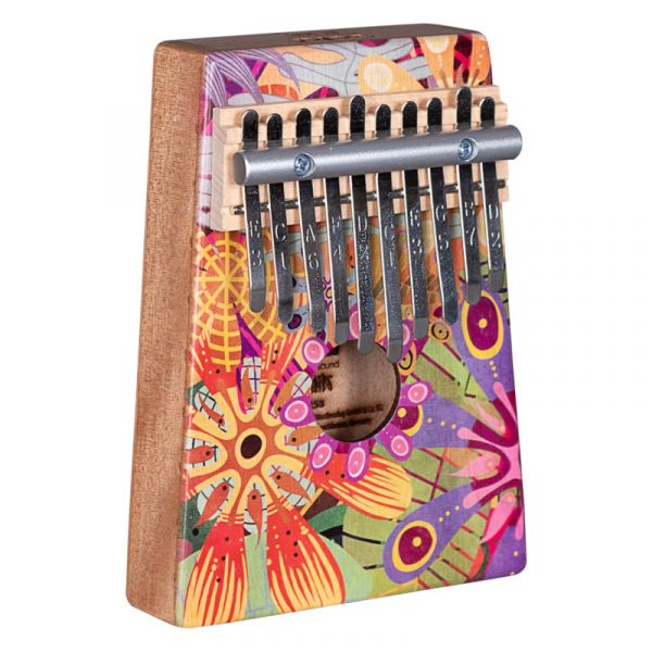 Sela kalimba art series - 10 tasti - in mogano