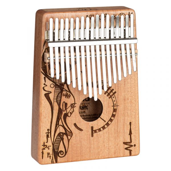 Sela kalimba art series 17 tasti in mogano peaceful