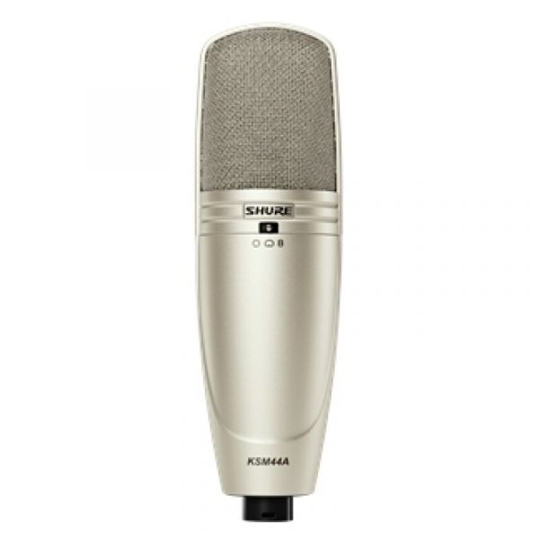 Shure ksm44a-sl microfono condensatore cardioide, omni, figura 8