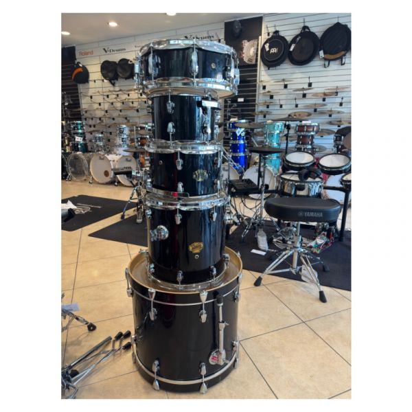 Ludwig lce520px element piano black shell set