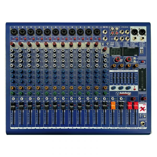 Audio Design Pro live x12 mixer professionale 11 ch. mono + 1 stere