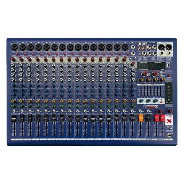 Audio Design Pro live x16 mixer professionale 15 ch mono + 1 stereo