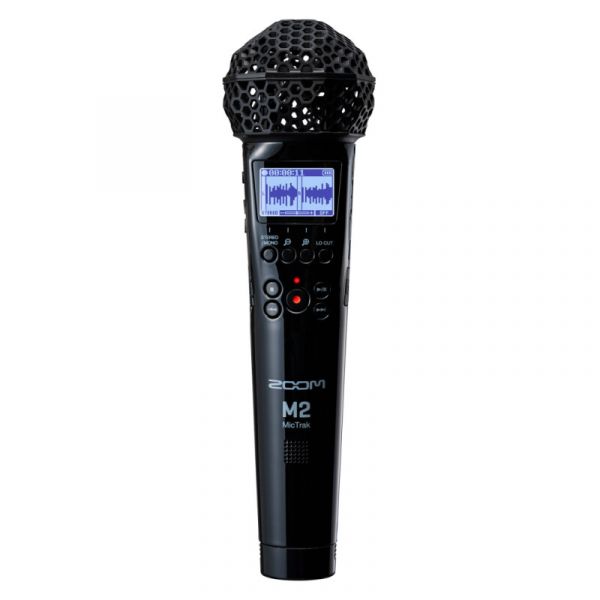 Zoom m2 mictrak - registratore a due canali in formato microfono handheld