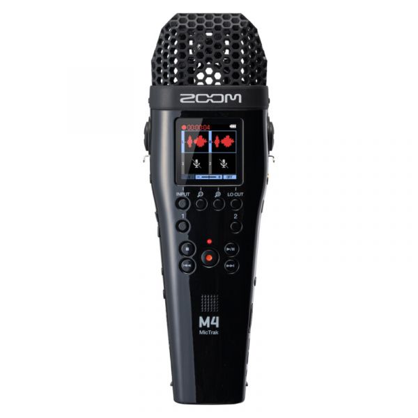 Zoom m4 mictrak - registratore a 4 canali in formato microfono handheld