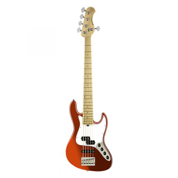 Sadowsky metroexpress pj bass 5 21 hybrid candy apple red