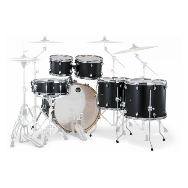 Mapex mm628sfukd mars maple studioease 6 pezzi matte black