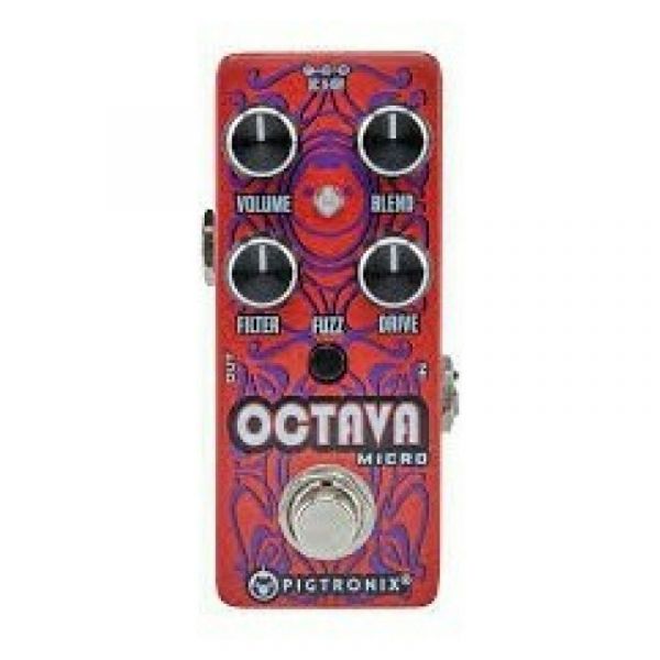 Pigtronix octava -analog octave fuzz-