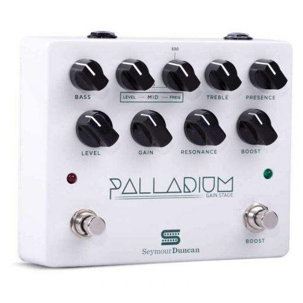 Seymour Duncan palladium gain stage pedal, white