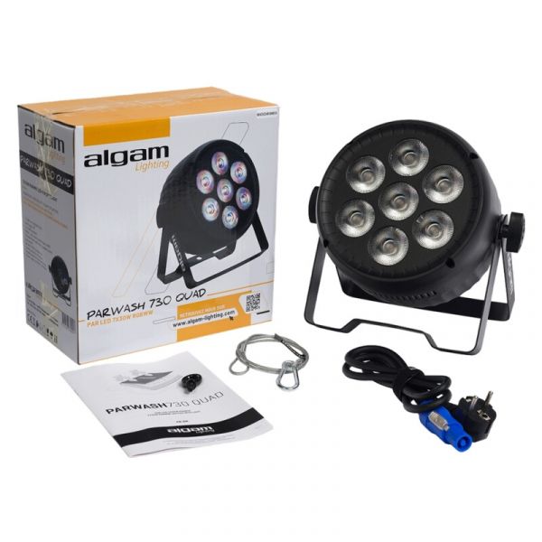 Algam Lighting parwash730-quad led 7x30w rgbww