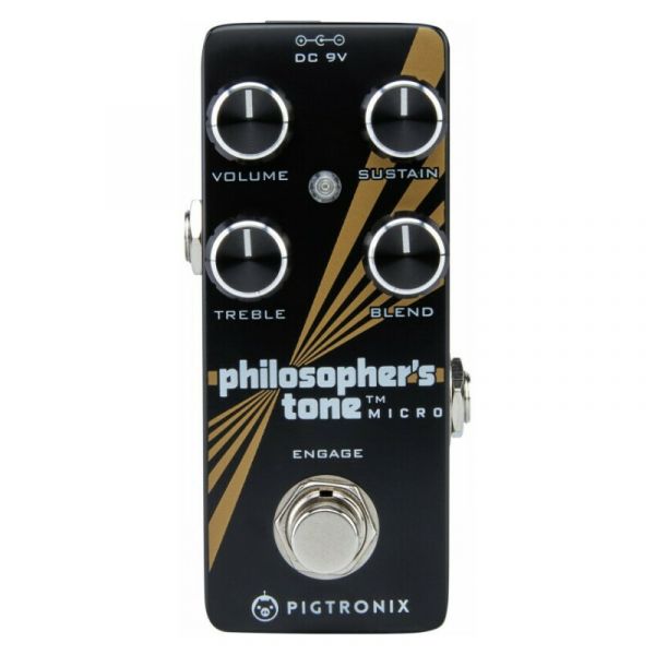 Pigtronix philosophers tone - optical compressor sustainer-