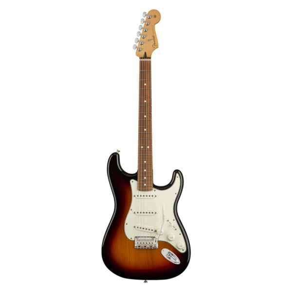 Fender player stratocaster mexico 3-color sunb. pau ferro