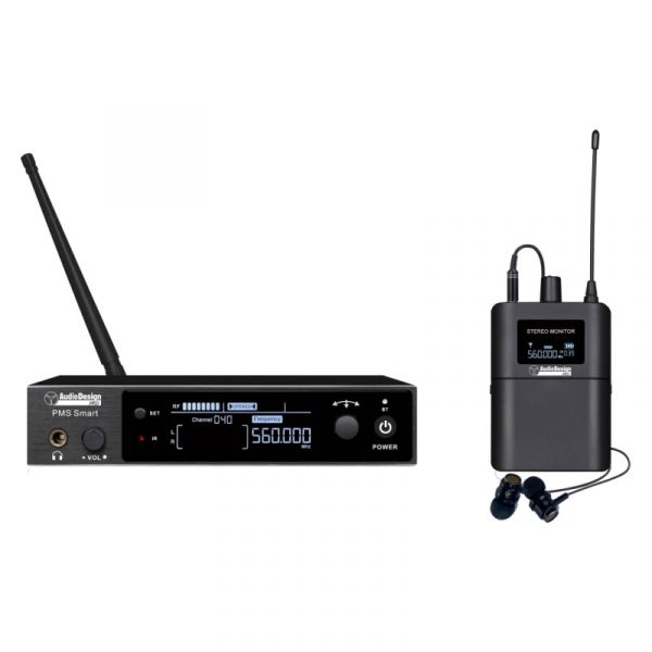 Audio Design Pro pms smart in ear rack uhf 100ch