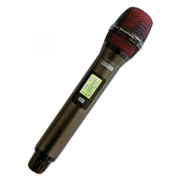 Audio Design Pro pmuv 100 microfono wireless uhf 640,00-689,75 mhz.