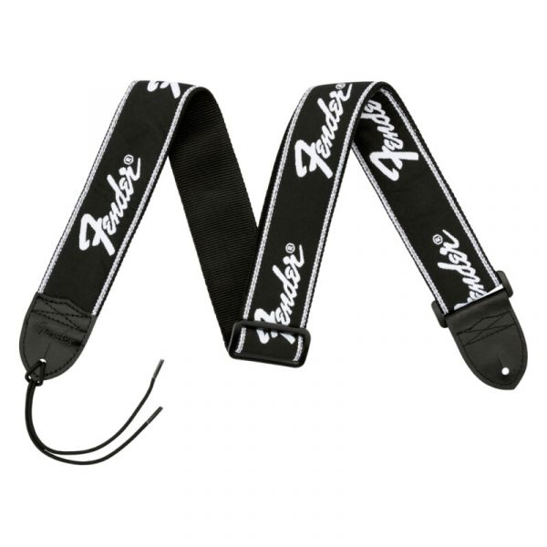 Fender running logo strap black