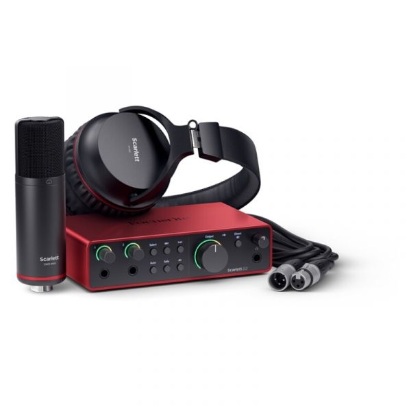 Focusrite scarlett 2i2 studio 4th generation