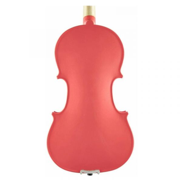 Leonardo set violino 4/4, rosa, settato e pronto per suonare