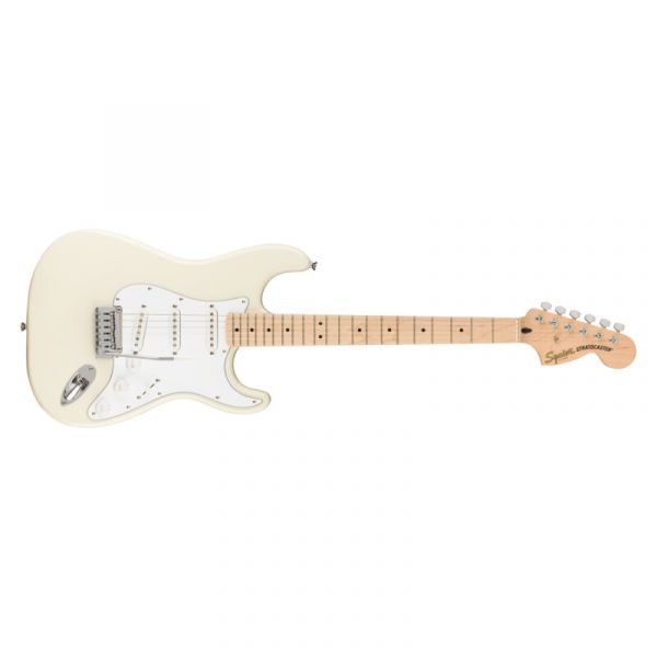 Fender squier affinity strato olympic white